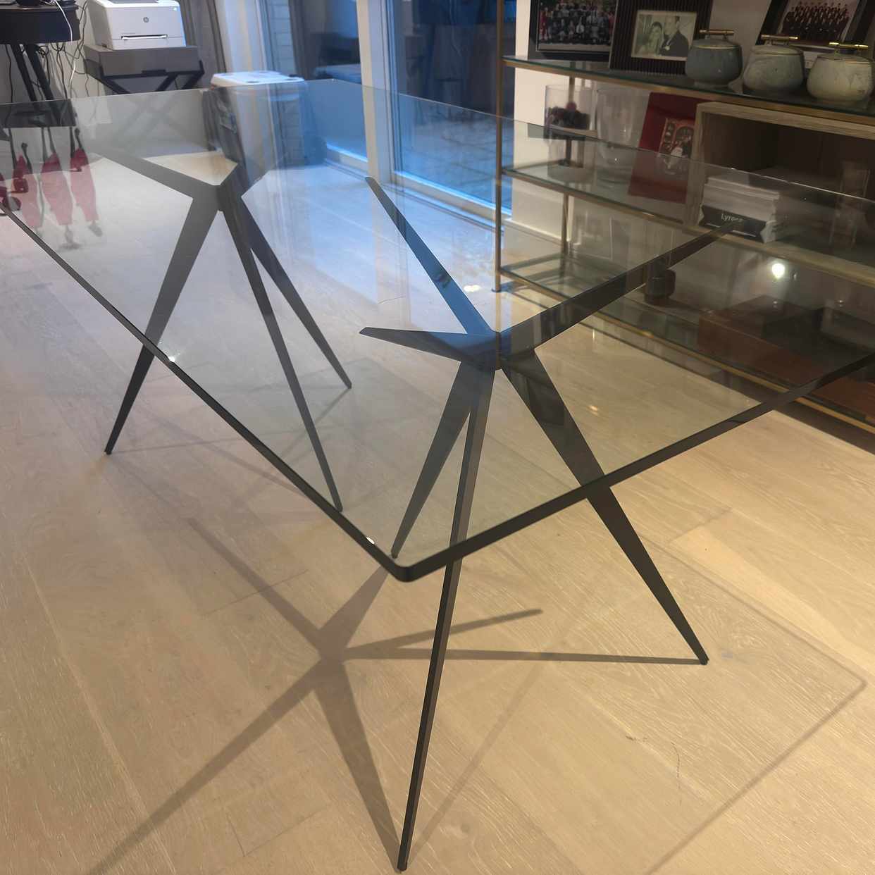 image of Glass table give away - London