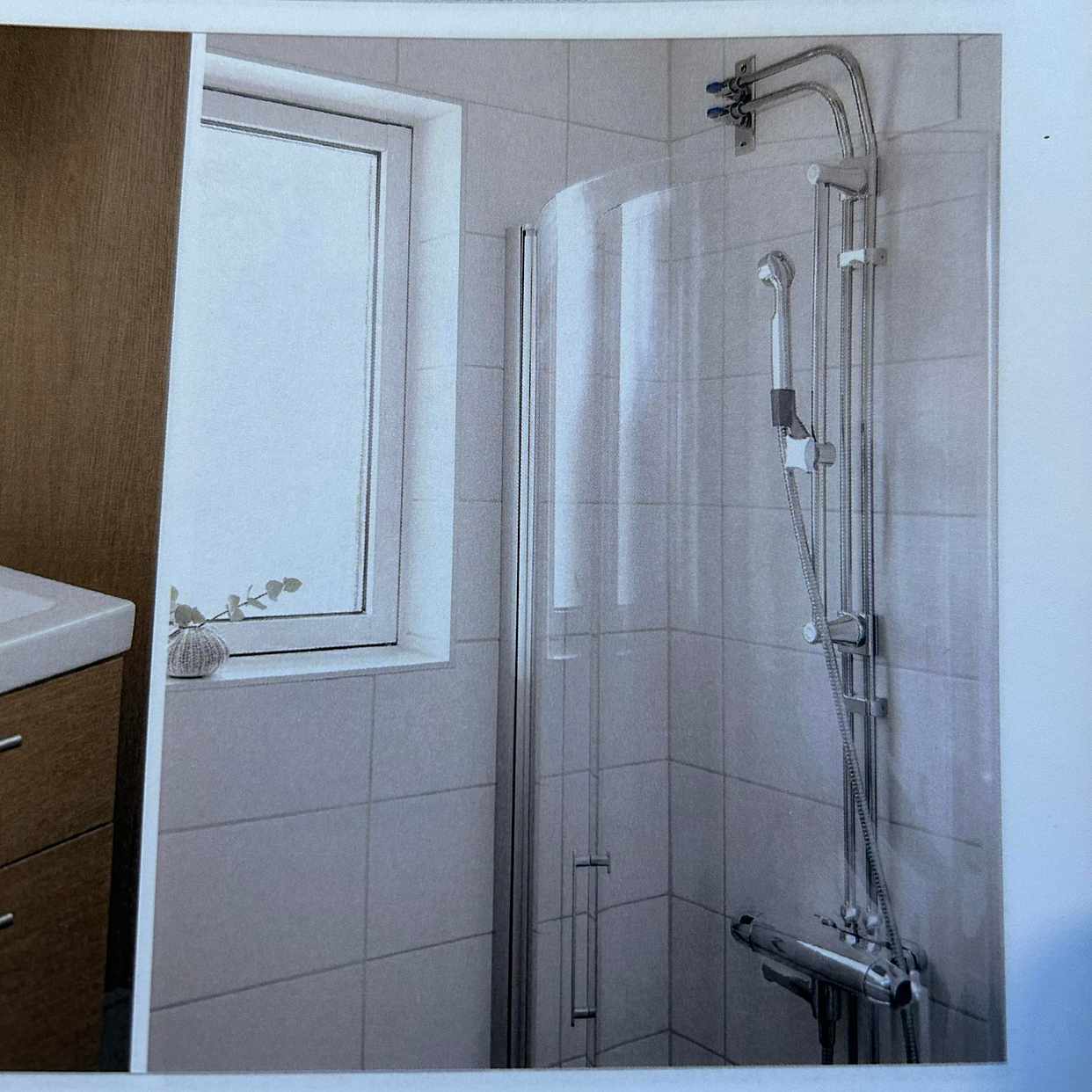 image of Duschväggar bortskänkes - Hägersten