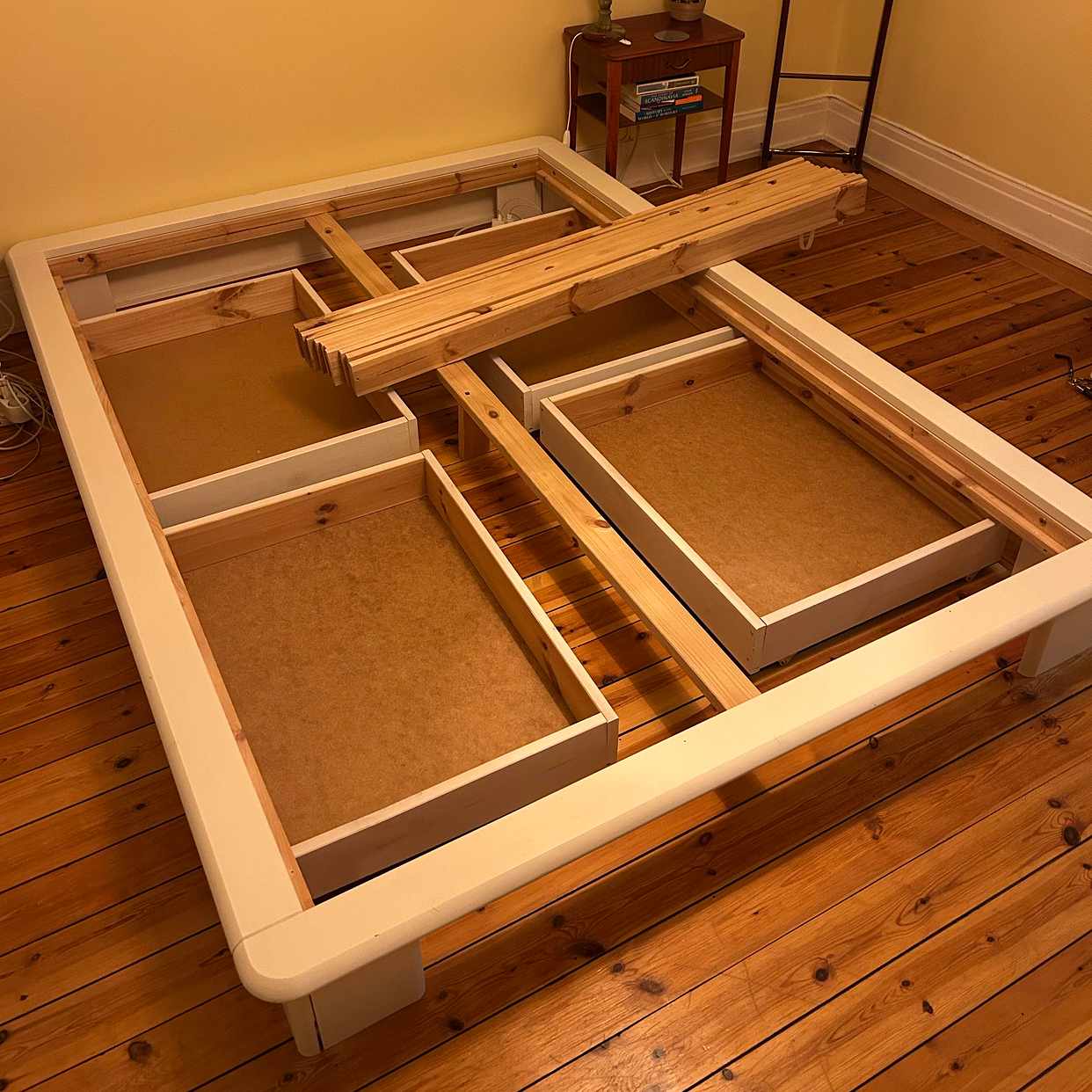 image of Futon bed with drawers - Stockholm