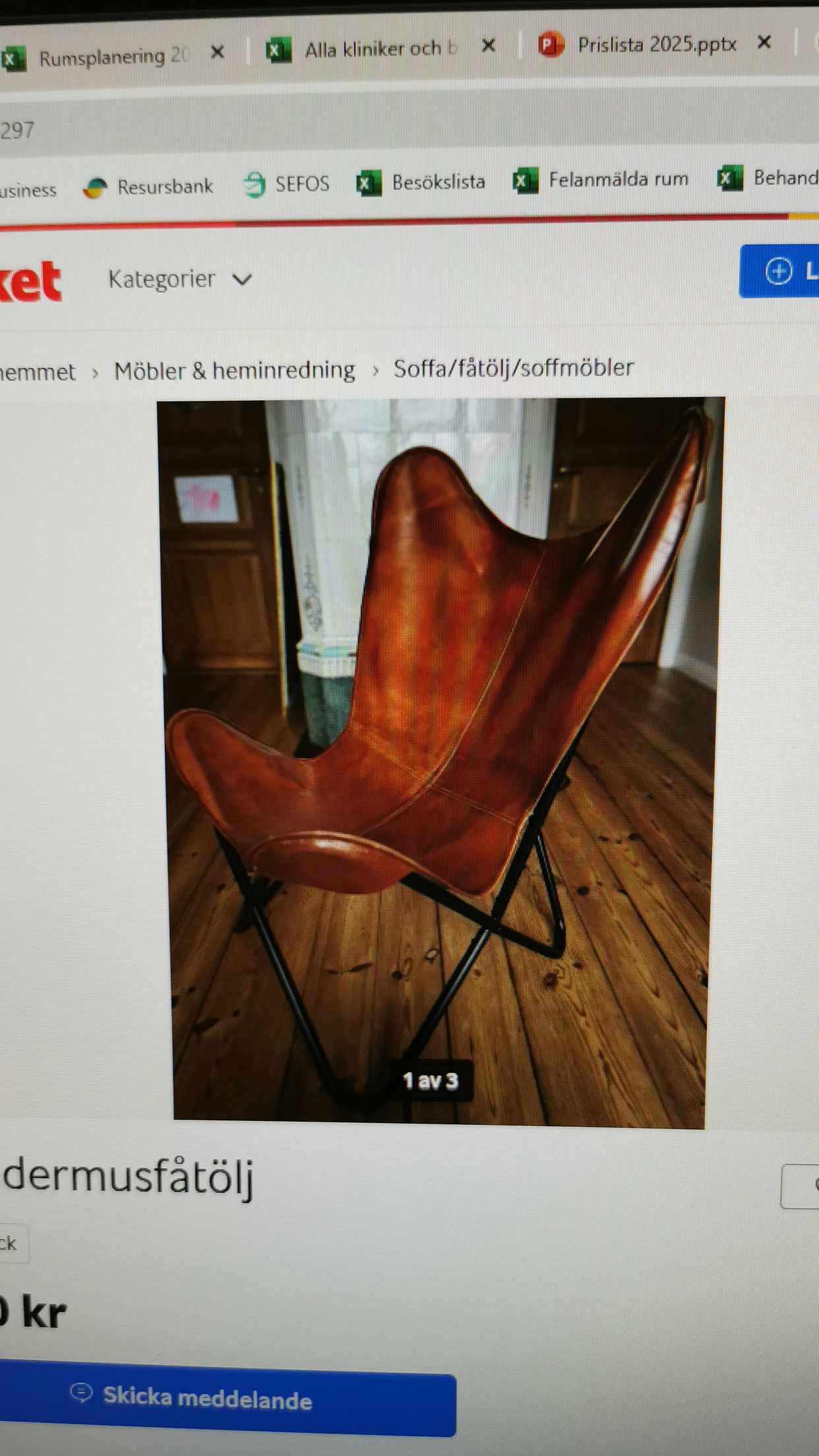 image of Hämta enkel stol - 