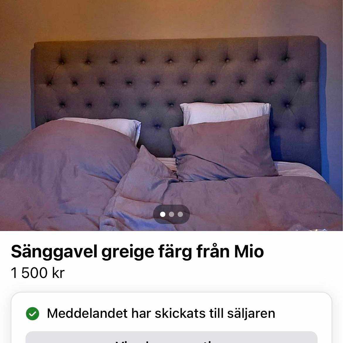 image of Sänggavel 180 cm - 