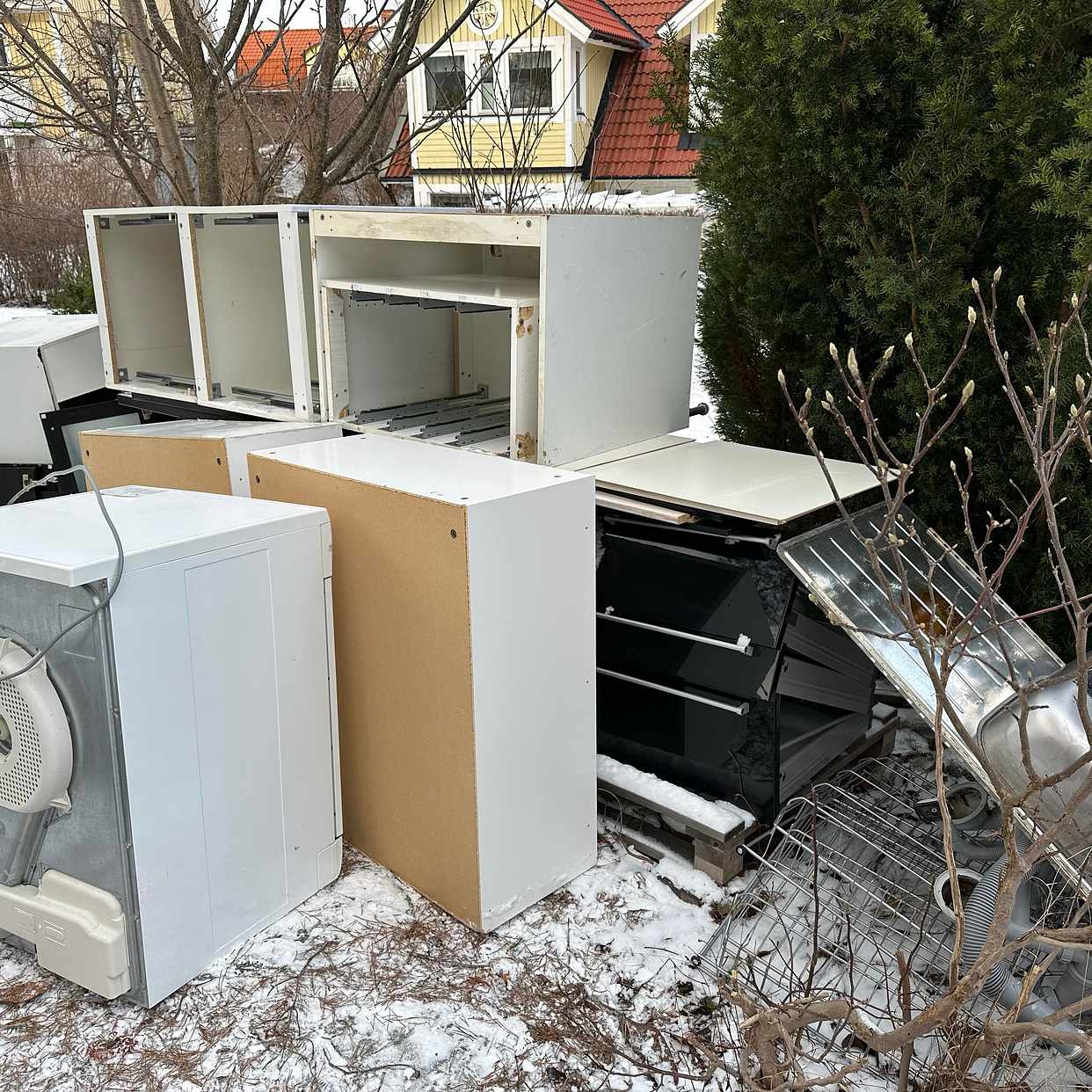 image of Div från nedmonterat kök - Hässelby