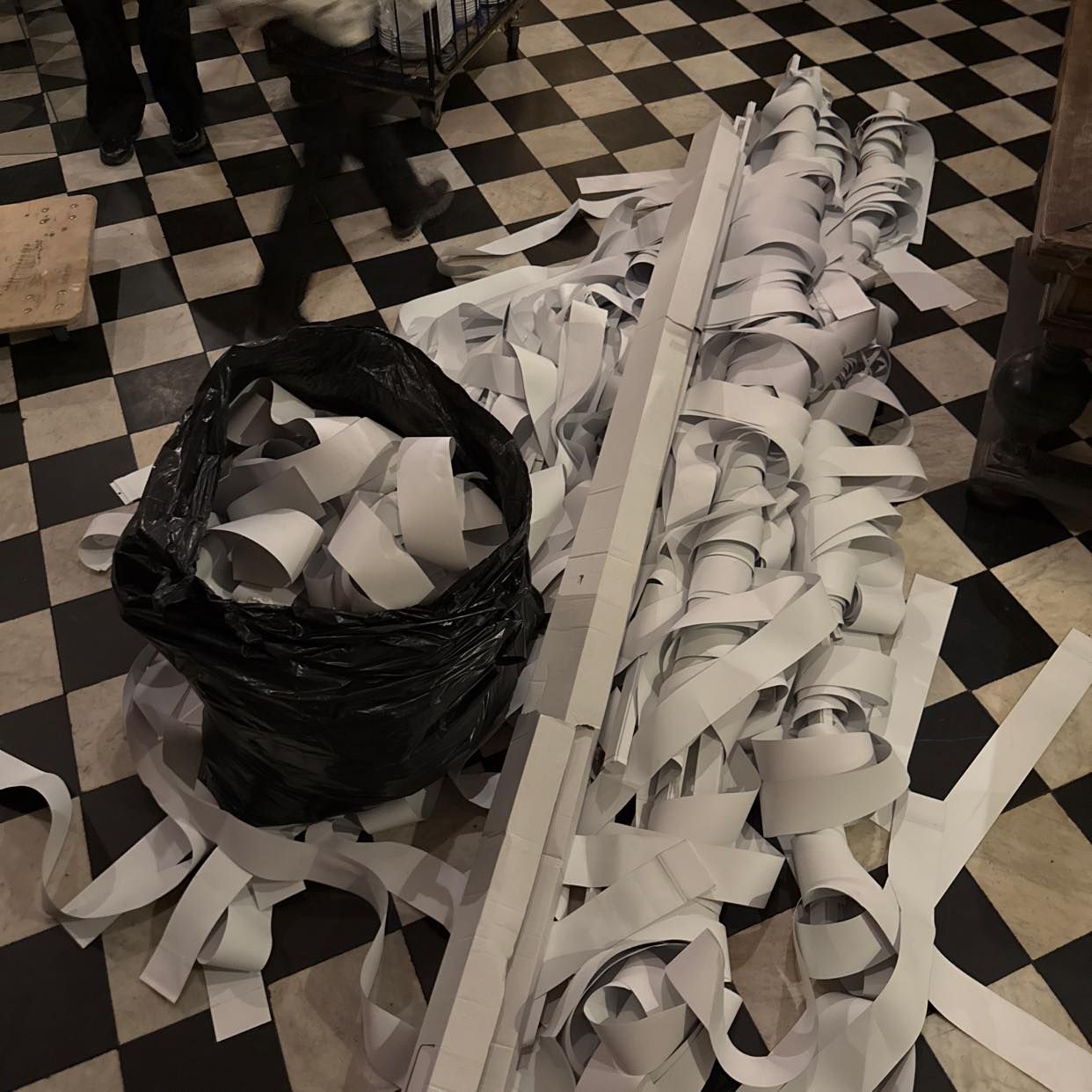 image of Curtains for recycling - Norrmalm