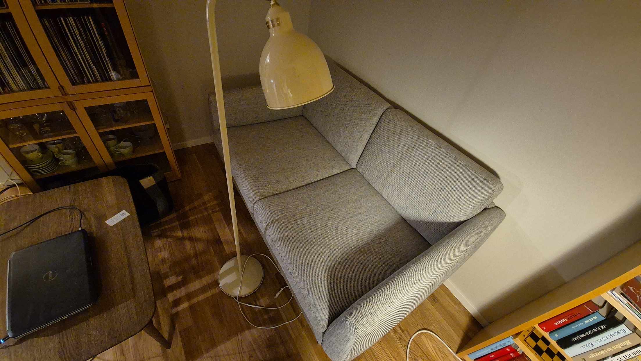 image of Soffa + golvlampa - 