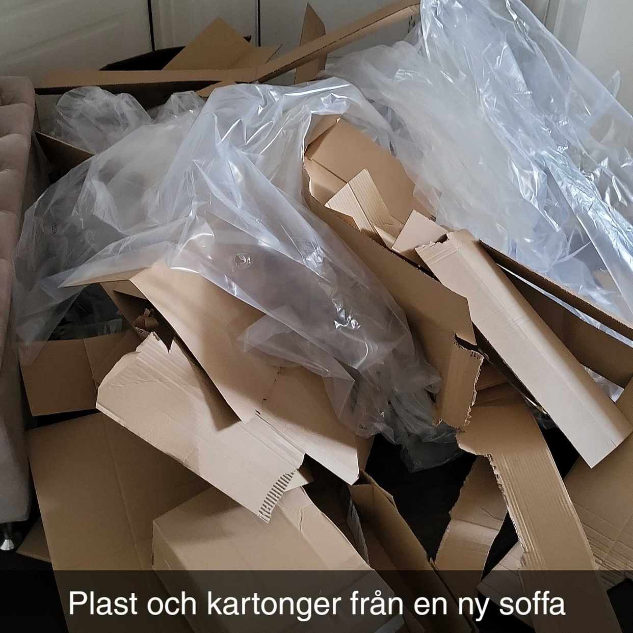 image of Kartong och plast - Stockholm