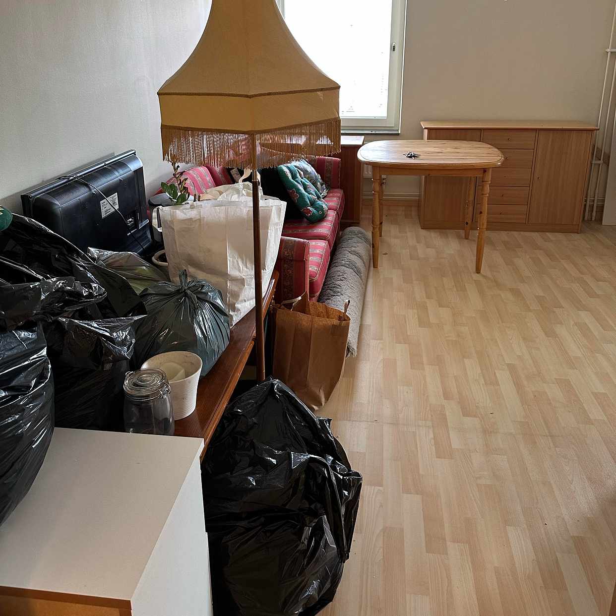 image of Disposal of old furniture - Trångsund