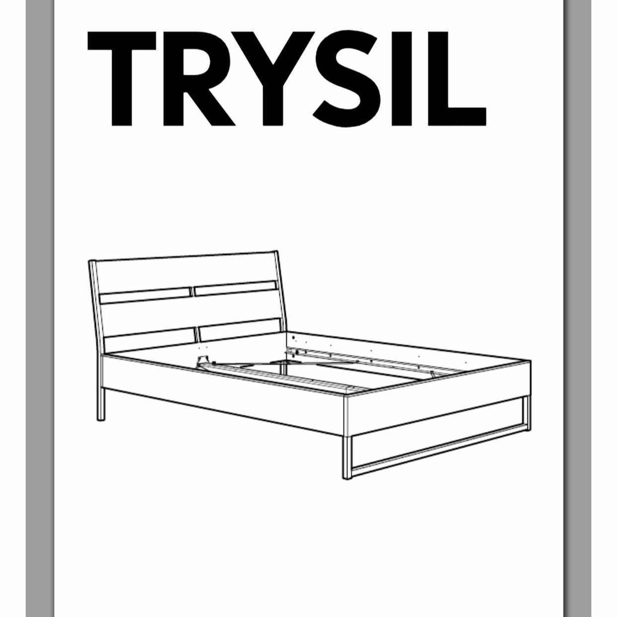 image of Trysil sängram 140cm - Hägersten