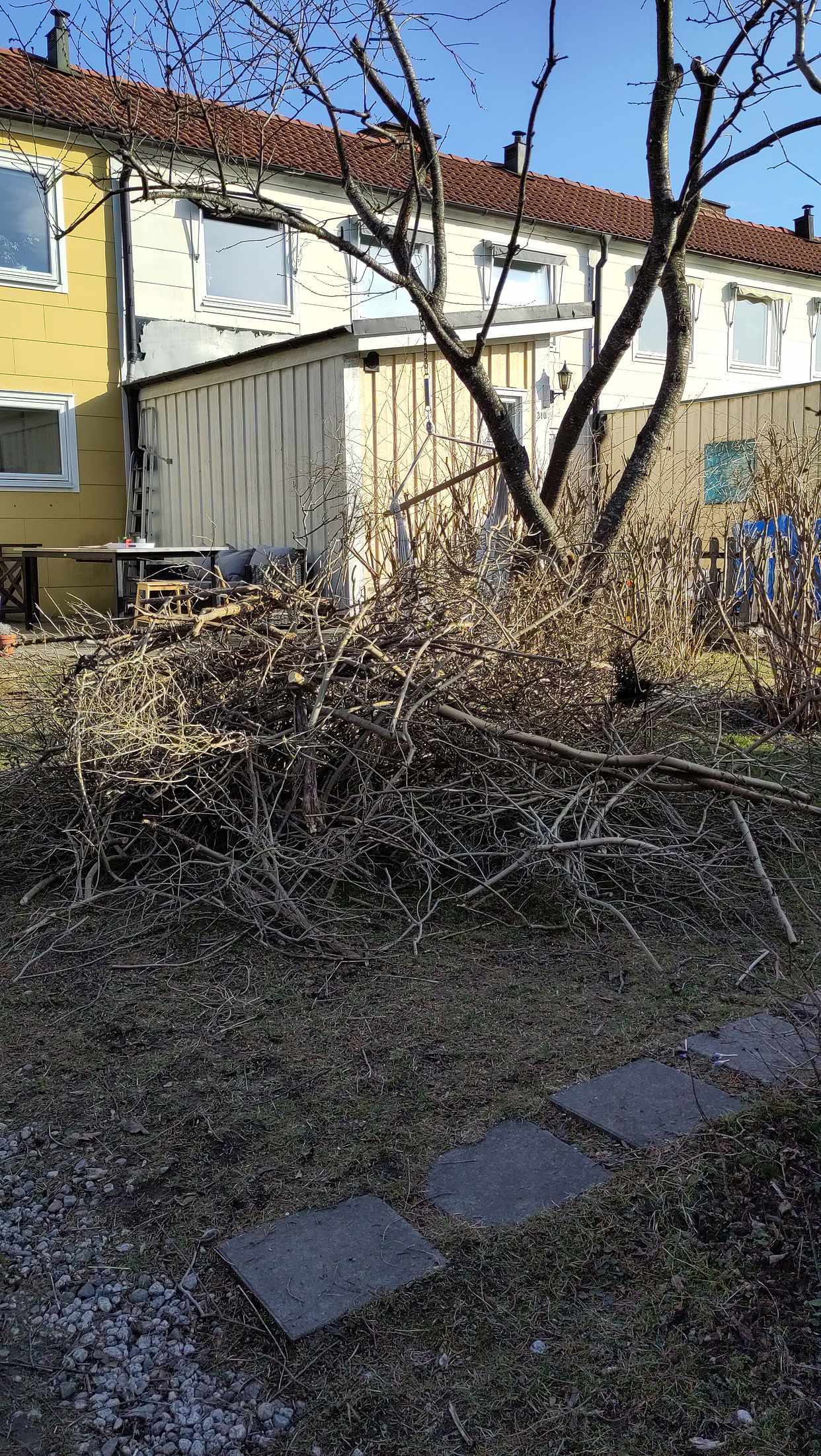 image of Pile of branches - Vällingby