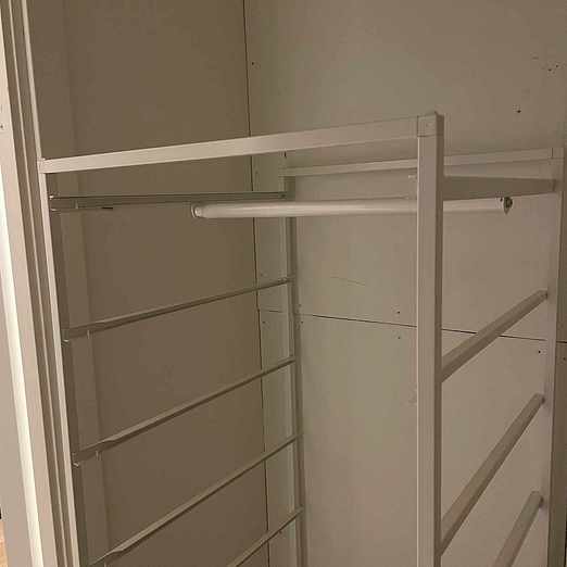 image of Garderob med korgar - Huddinge