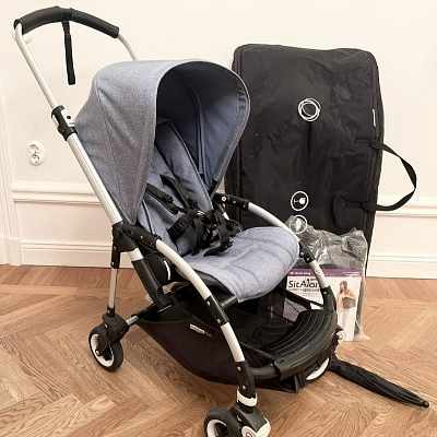 image of Barnvagn med tillbehör  - 