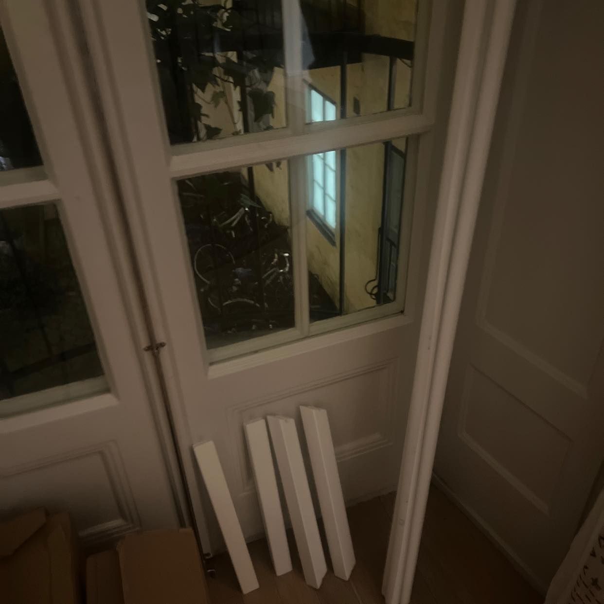 image of Cardboards and wood - Stockholm