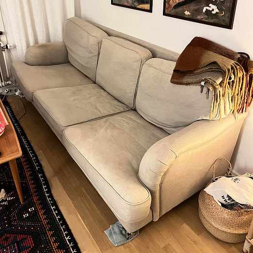 image of Beige soffa - Hägersten