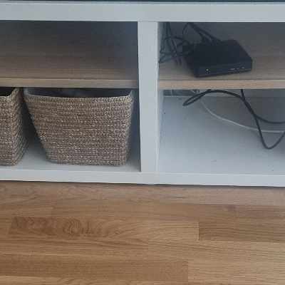 image of Säng 90x200+tvbänk - 