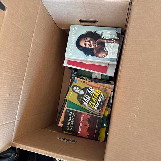 image of Box of Books - Stockholm