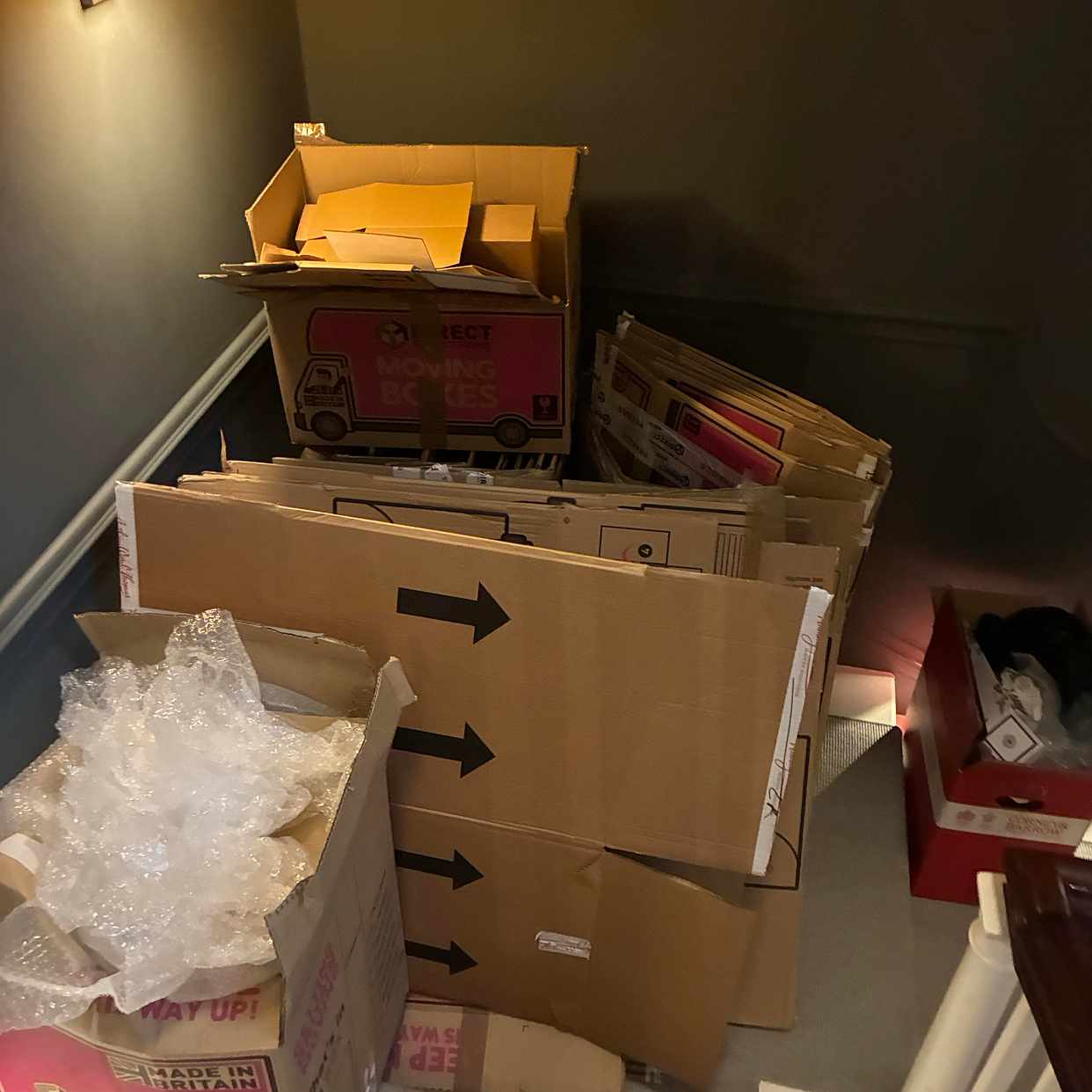 image of Dispose moving boxes - London