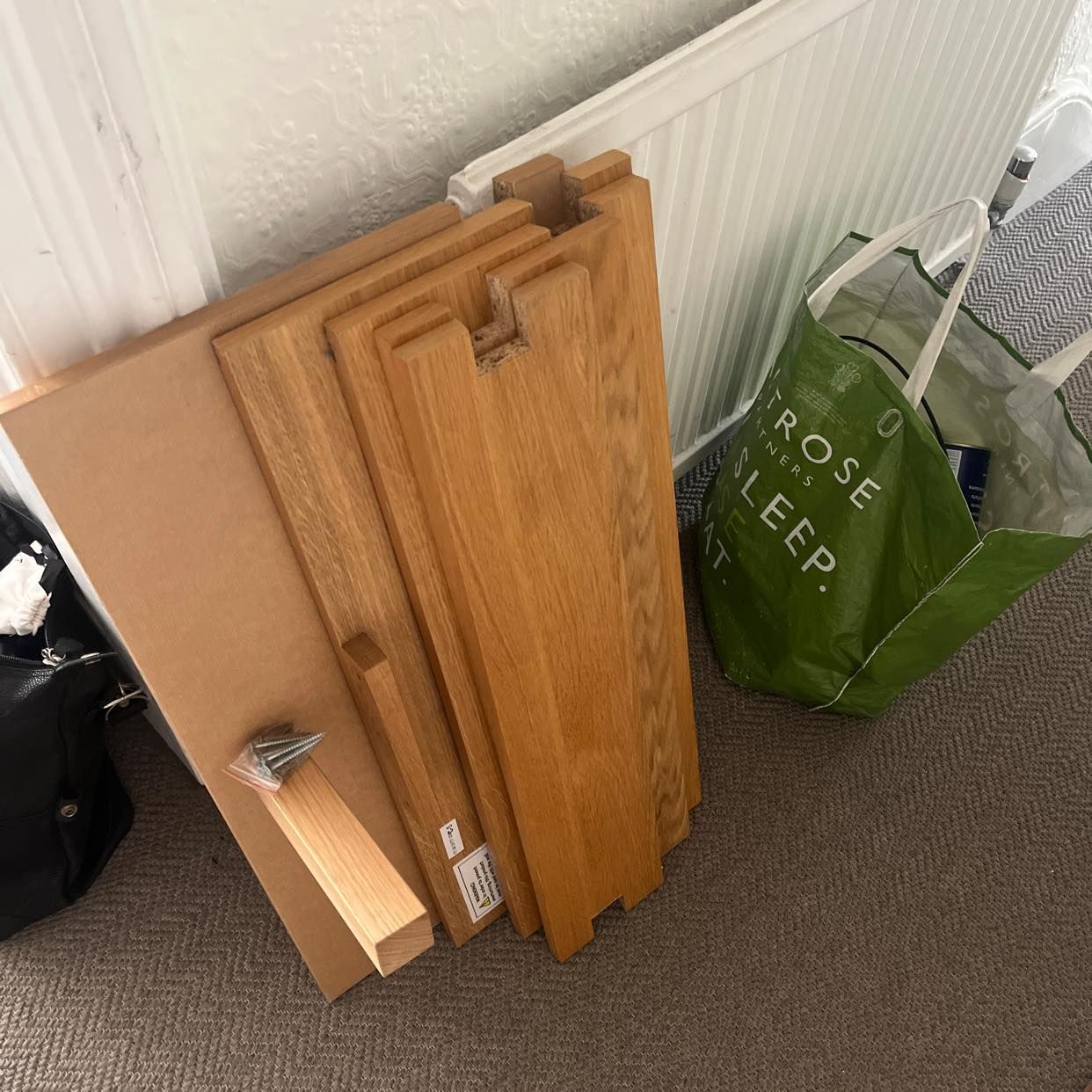 image of Chair & book shelf - 