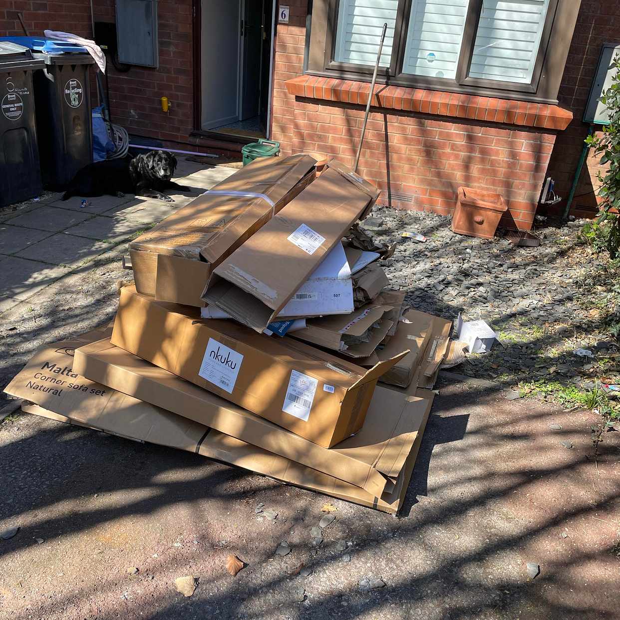 image of Cardboard boxes packaging - Crickelwood
