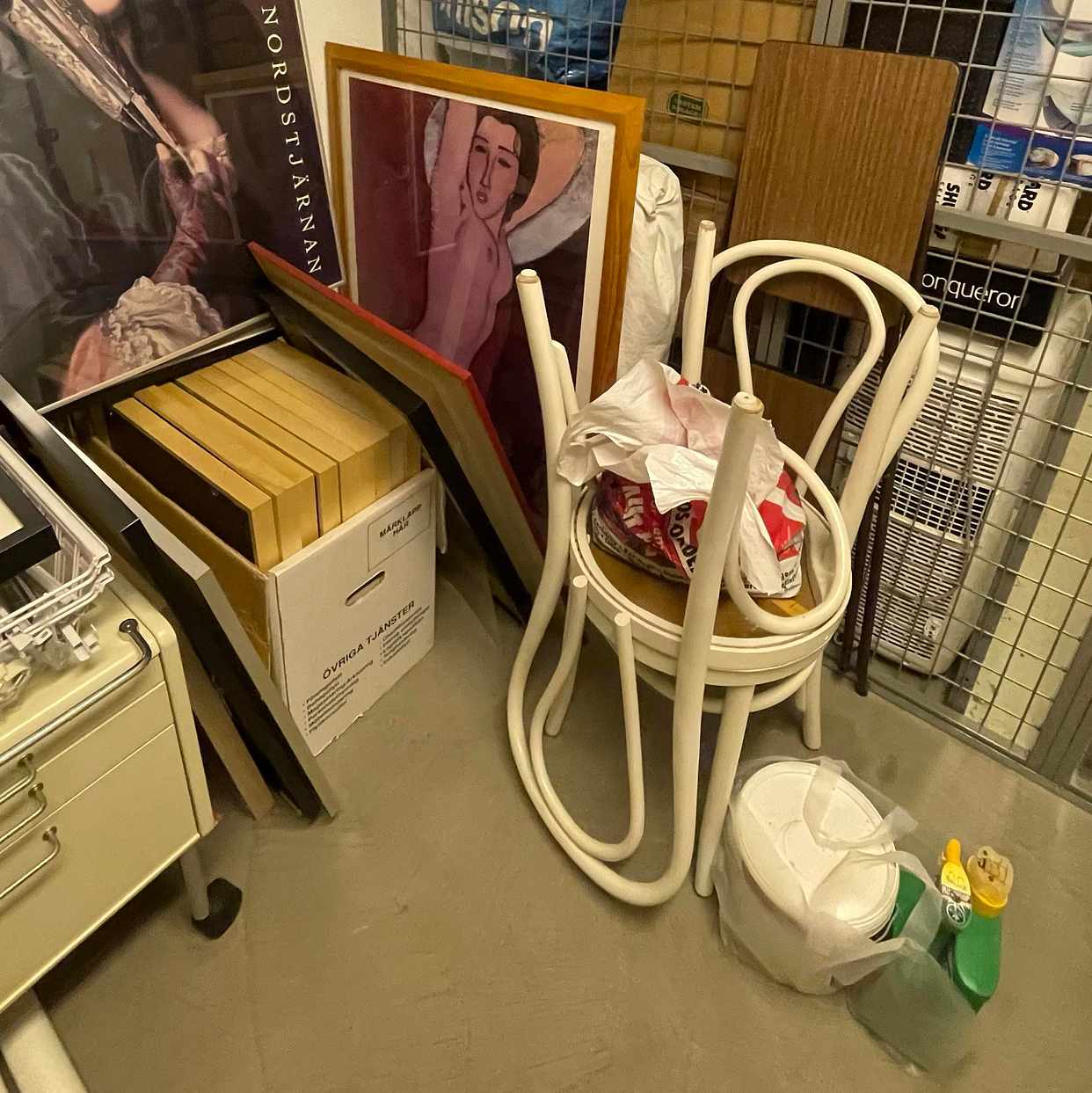 image of Removal from storage. - Stockholm