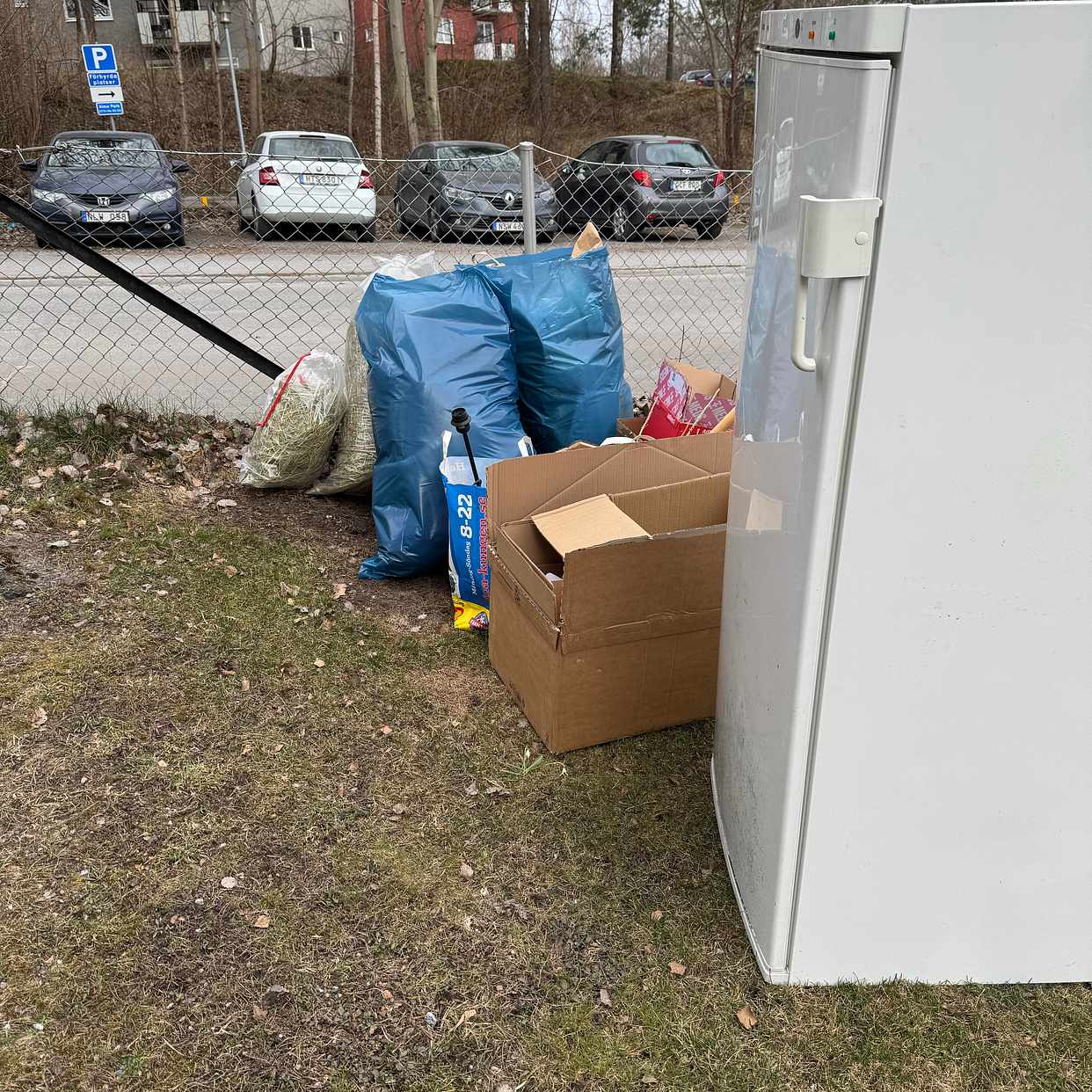 image of Sorterade sopor & frys - Huddinge