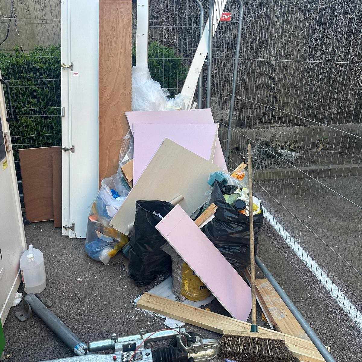 image of Cardboard,wood, plastic - London