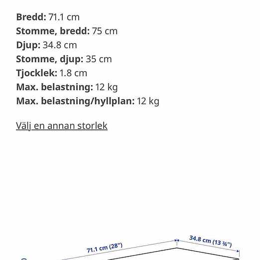 image of Pax hyllplan 7 st - Segeltorp