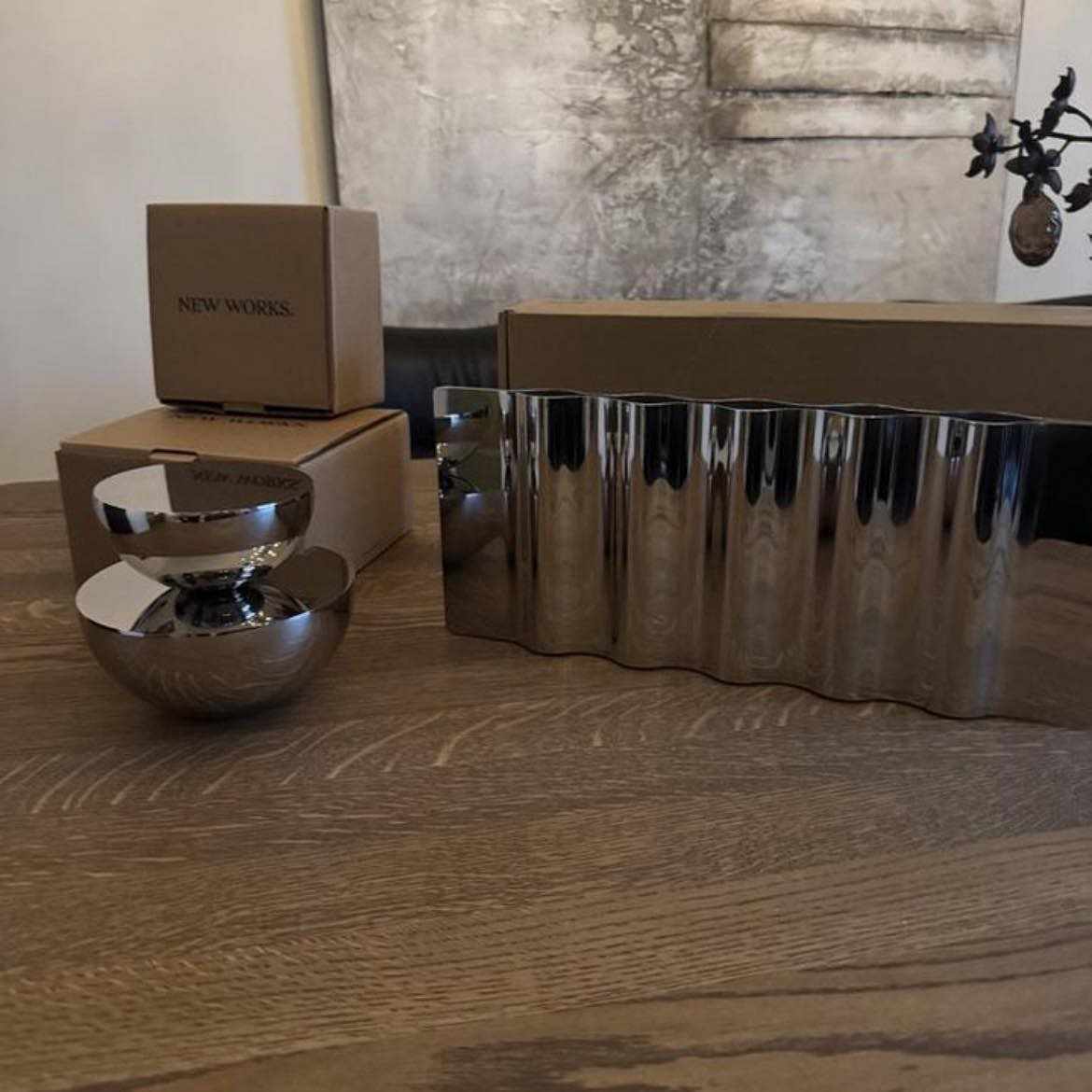 image of 1 ljusstake 2 små dekor - 