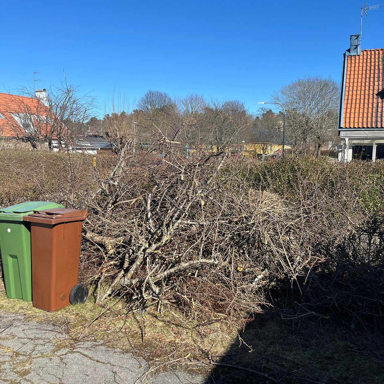image of Trä till tippen - Lidingö