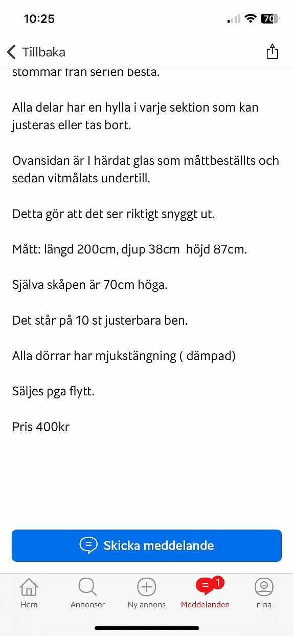 image of sideboard 2 m  - 