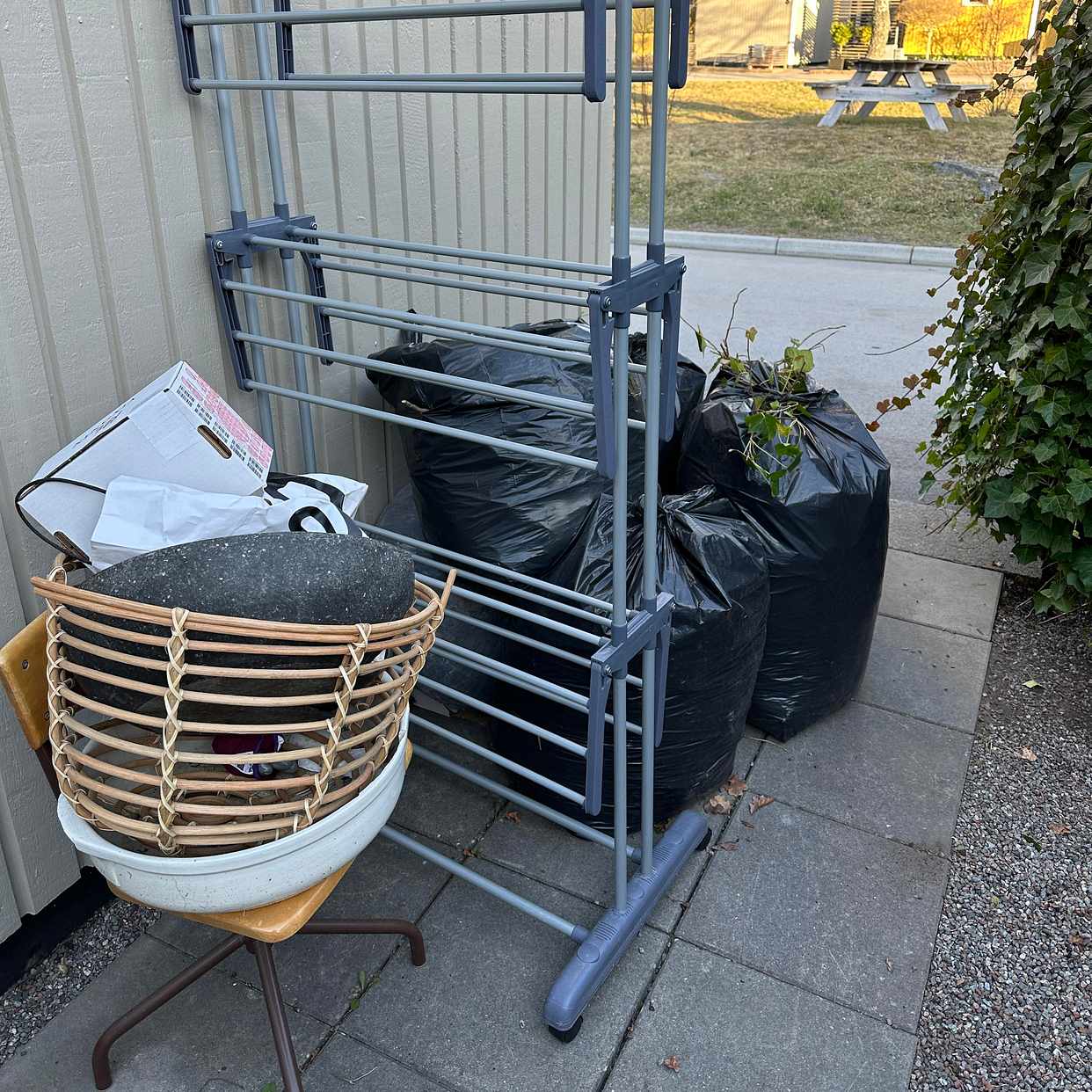 image of Kompost, återbruk, skräp. - Lidingö