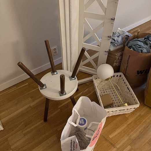 image of Möbler, kläder, lampa mm - Upplands Väsby