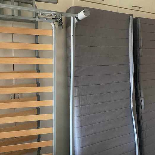 image of Bed frame and mattress - Enskede-Årsta-Vantör