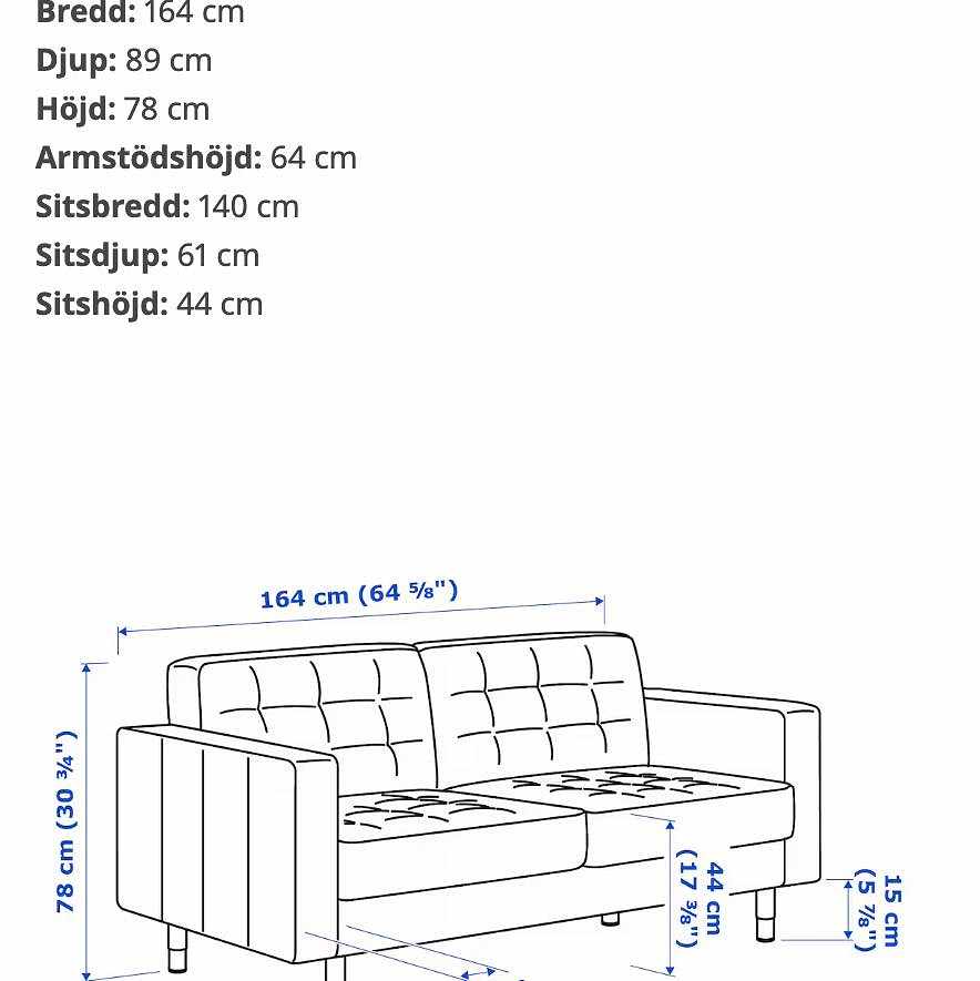image of 1 soffa - 