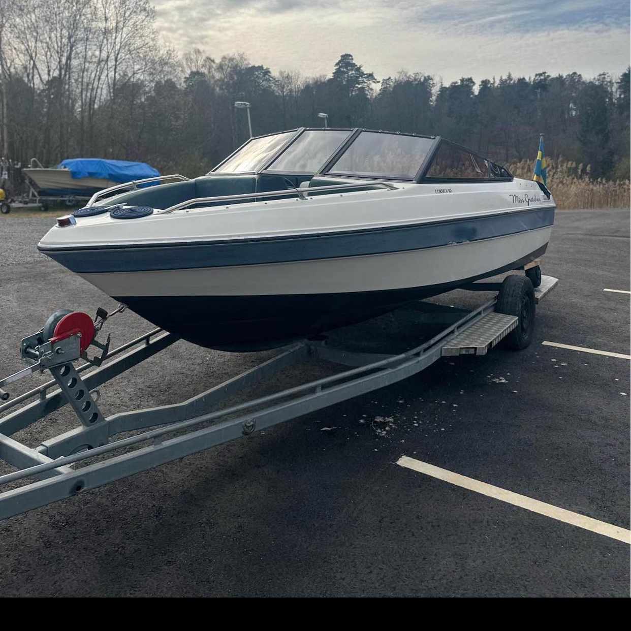 image of Båt på trailer - 