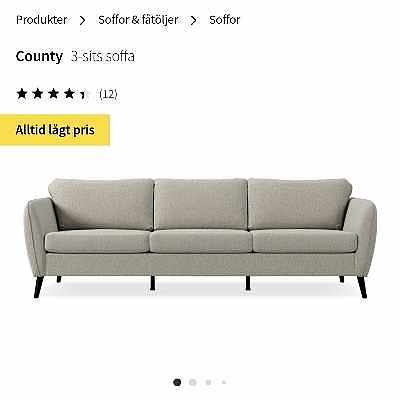 image of Soffa ska hämtas från Mio - 