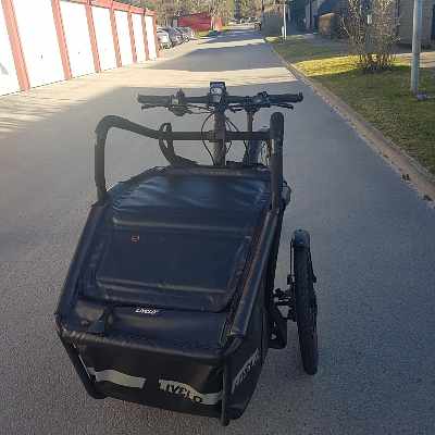image of  Lådcykel till verkstad  - 