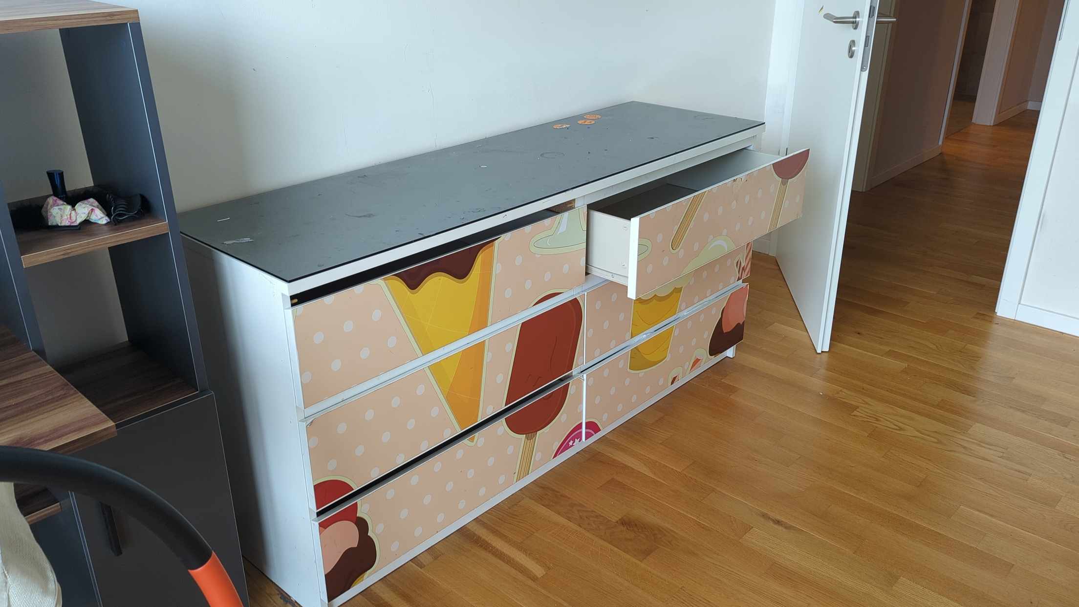 image of Ikea cabinets and a chair - Berlin