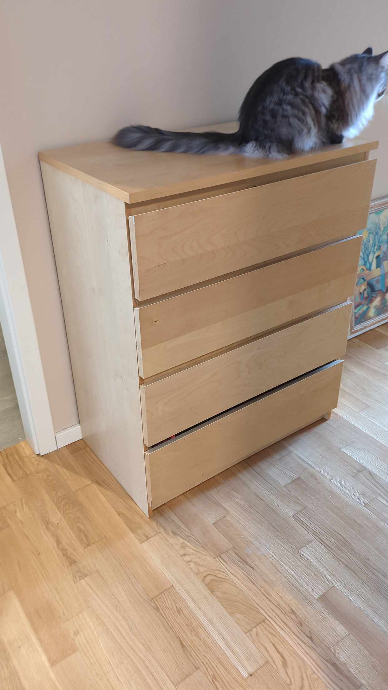 image of Ikea cabinets and a chair - Berlin