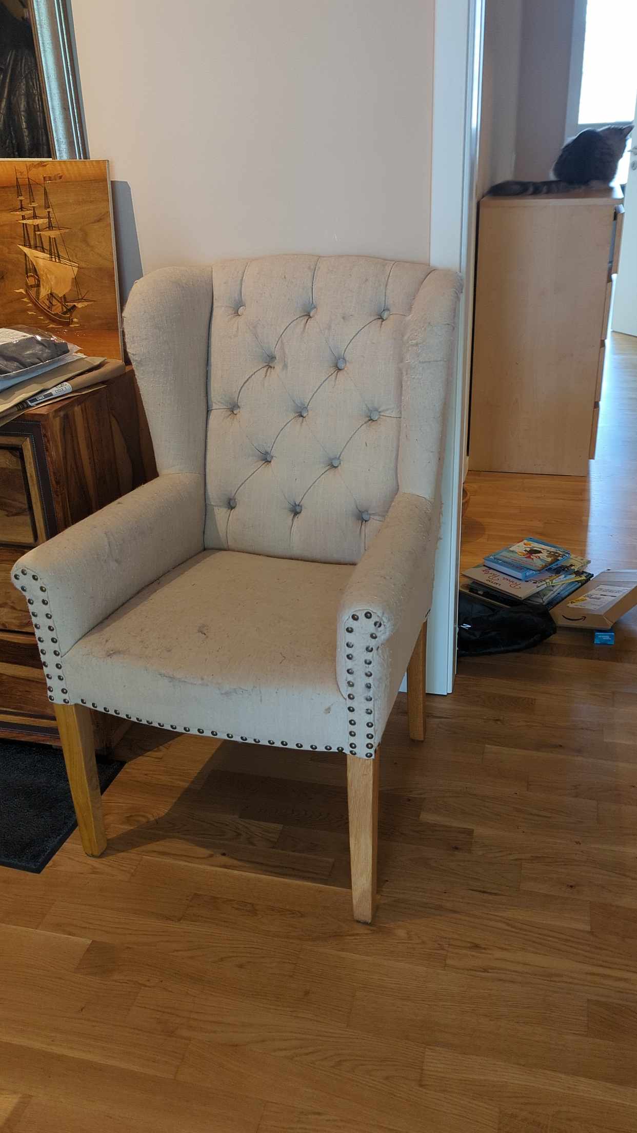 image of Ikea cabinets and a chair - Berlin