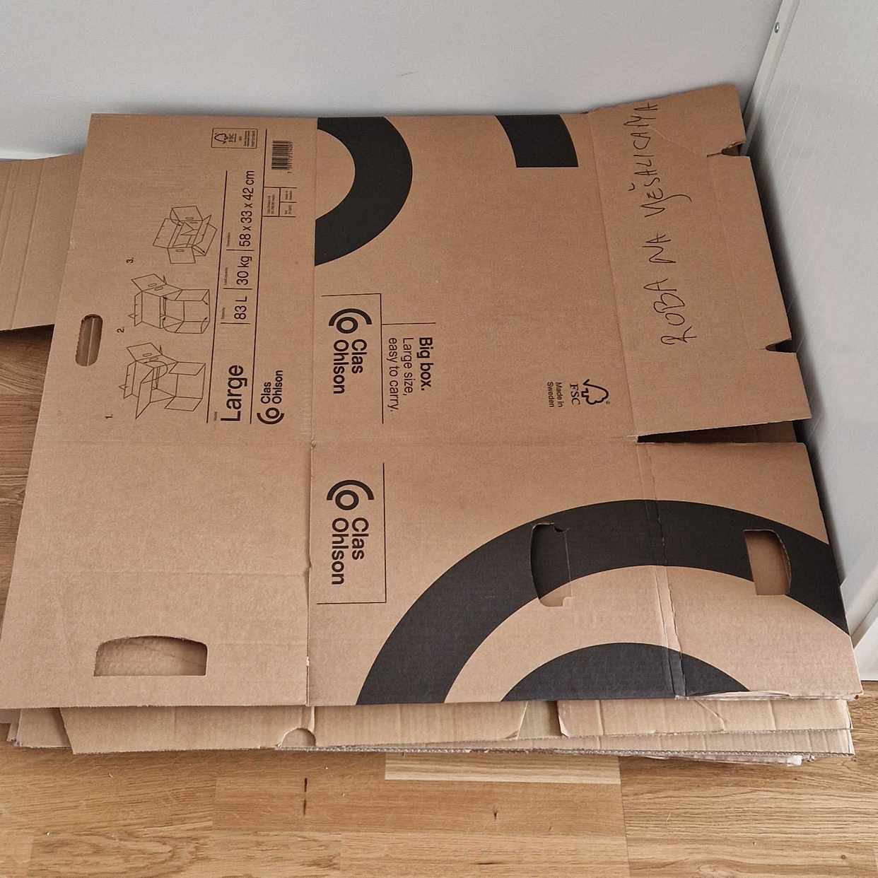 image of Moving boxes - Tyresö