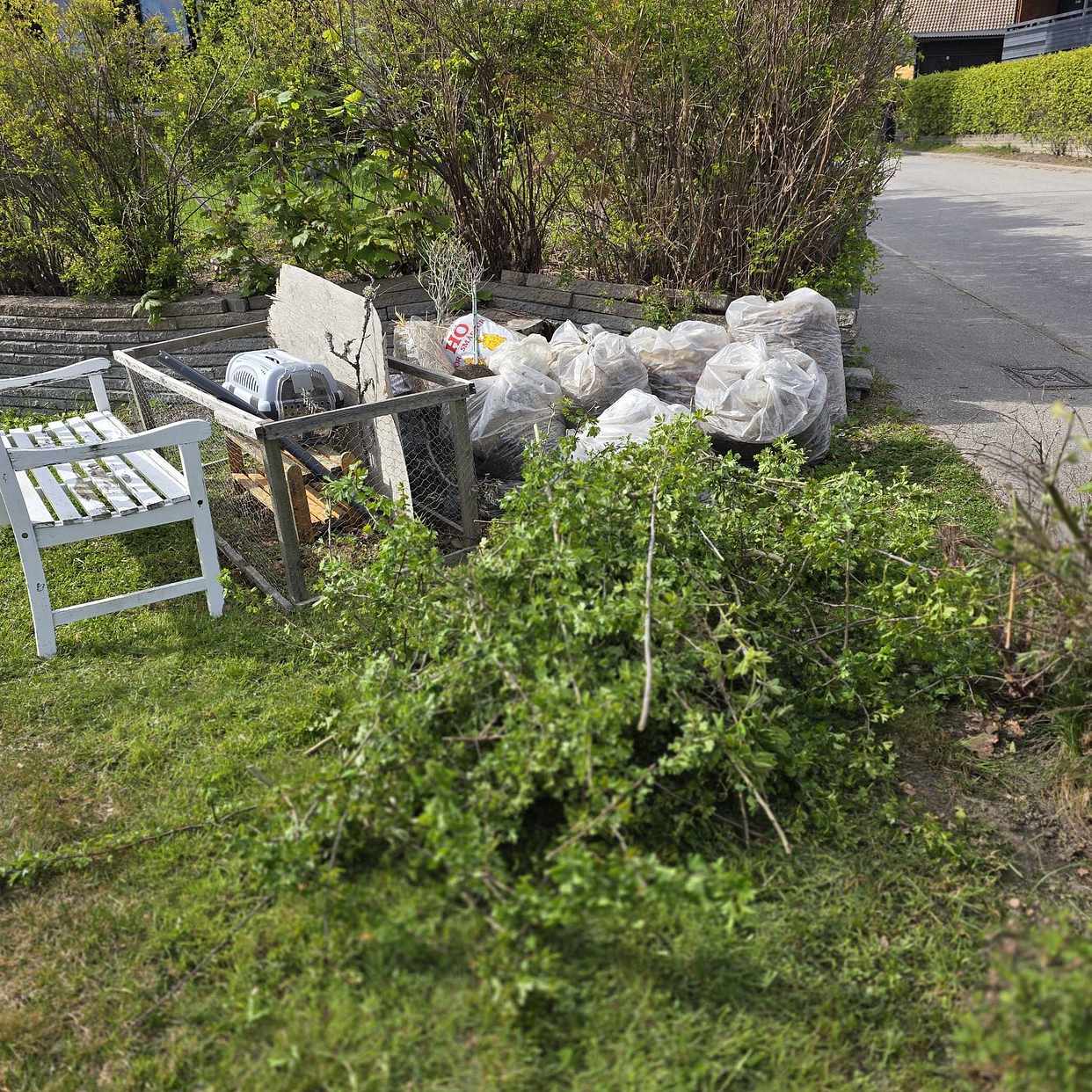 image of Blandat trädgårdsavfall - Hässelby