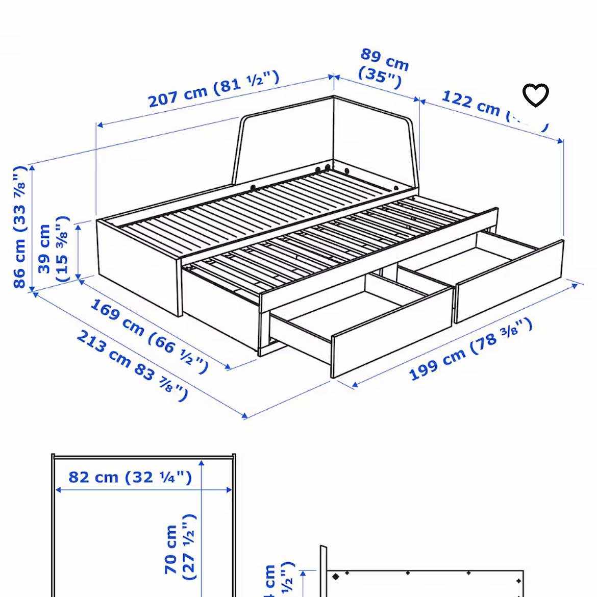 image of Flytta dagbädd - 