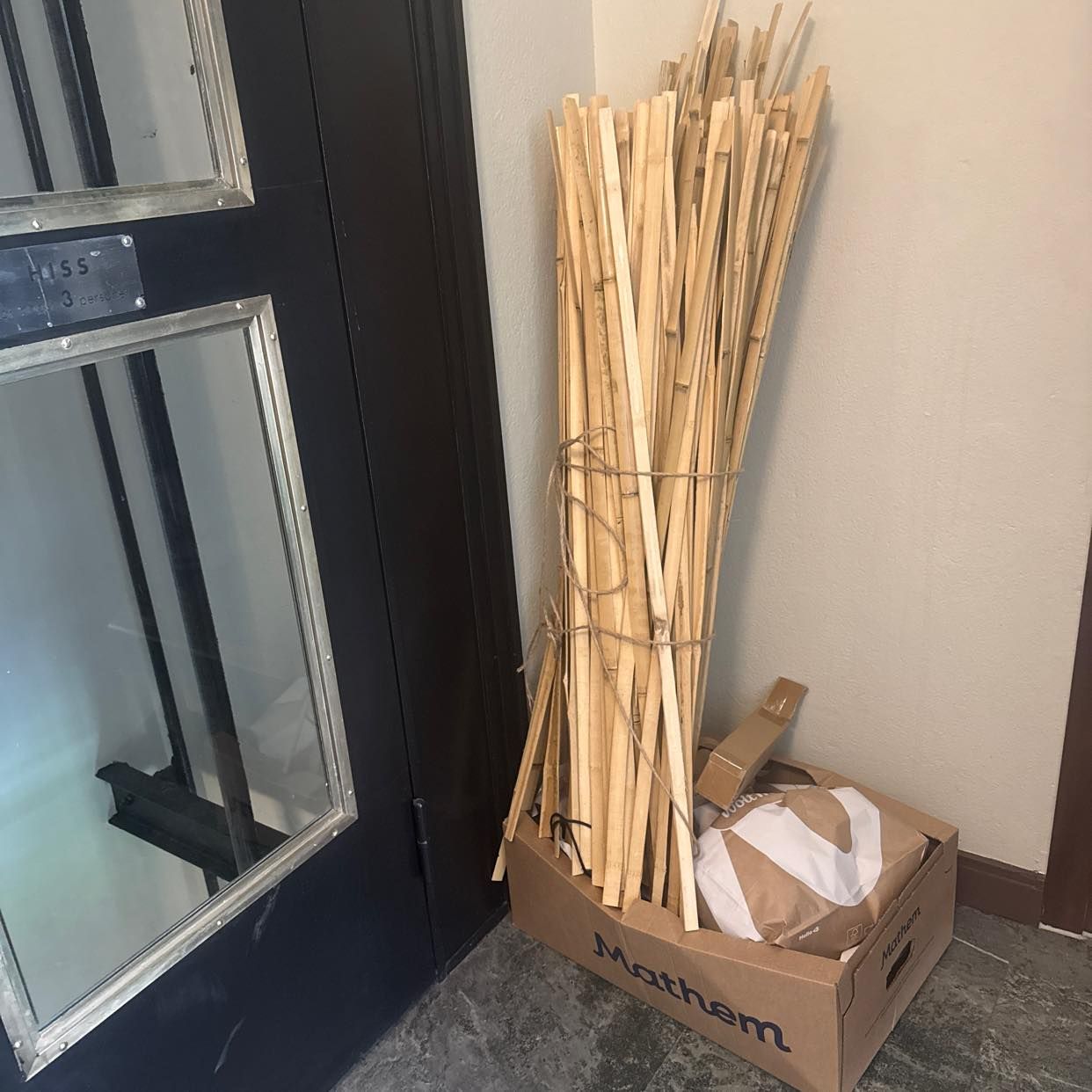 image of Bamboo and cardboard - Stockholm
