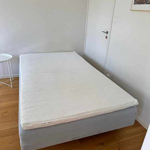 image of Bed with mattress (120cm) - Danderyd