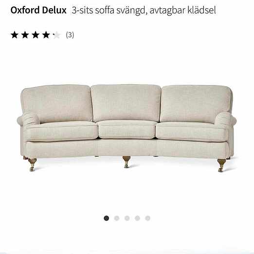 image of 3-sits soffa - Stockholms Stad