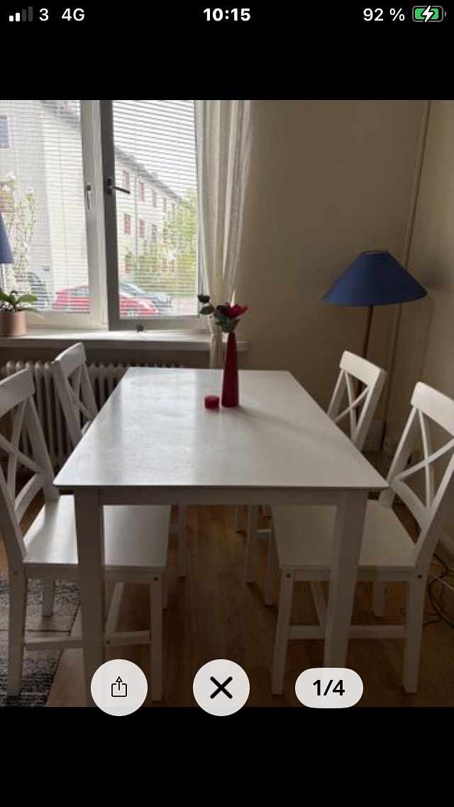 image of köksbord och 4 stolar  - 