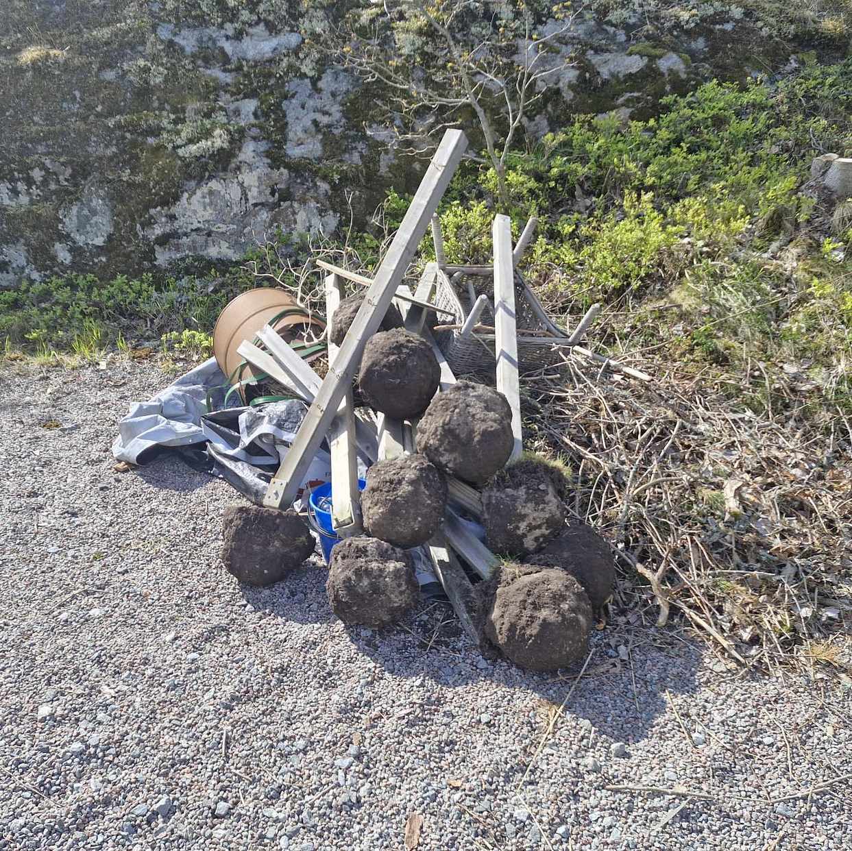 image of Blandat trädgårdsavfall - Ingarö