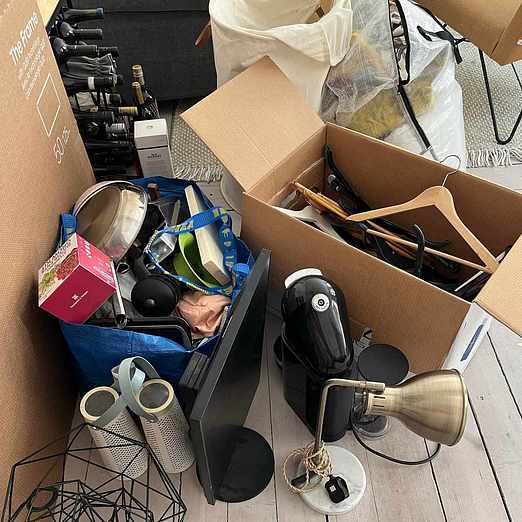 image of Misc items from moving - Stockholm