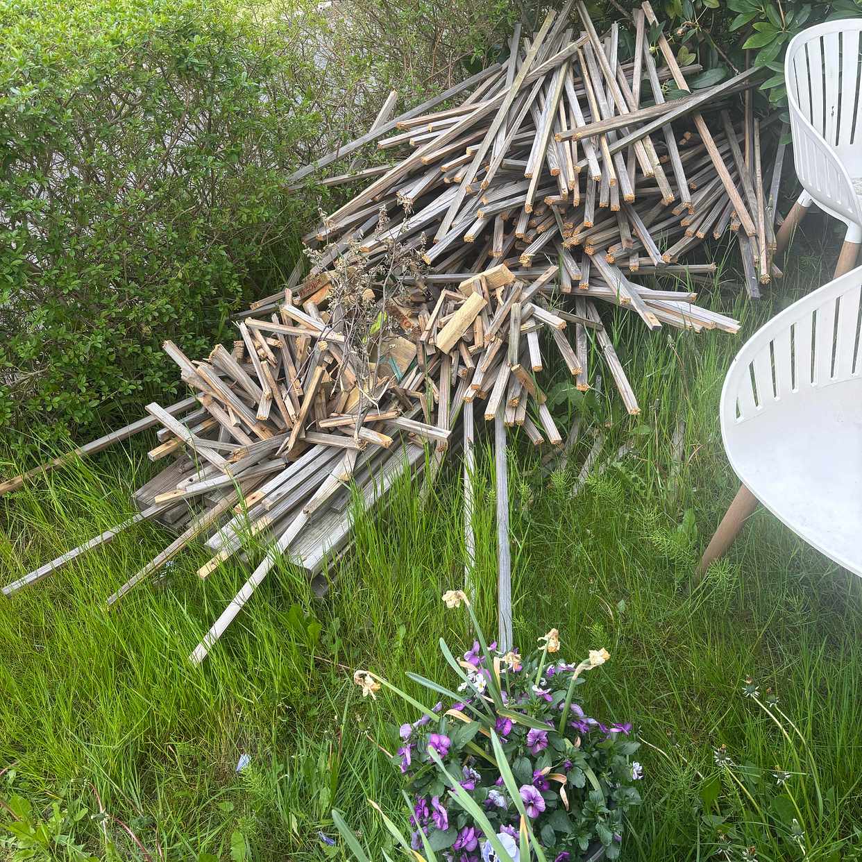 image of Trädgårdsavfall och trä - Sydväst