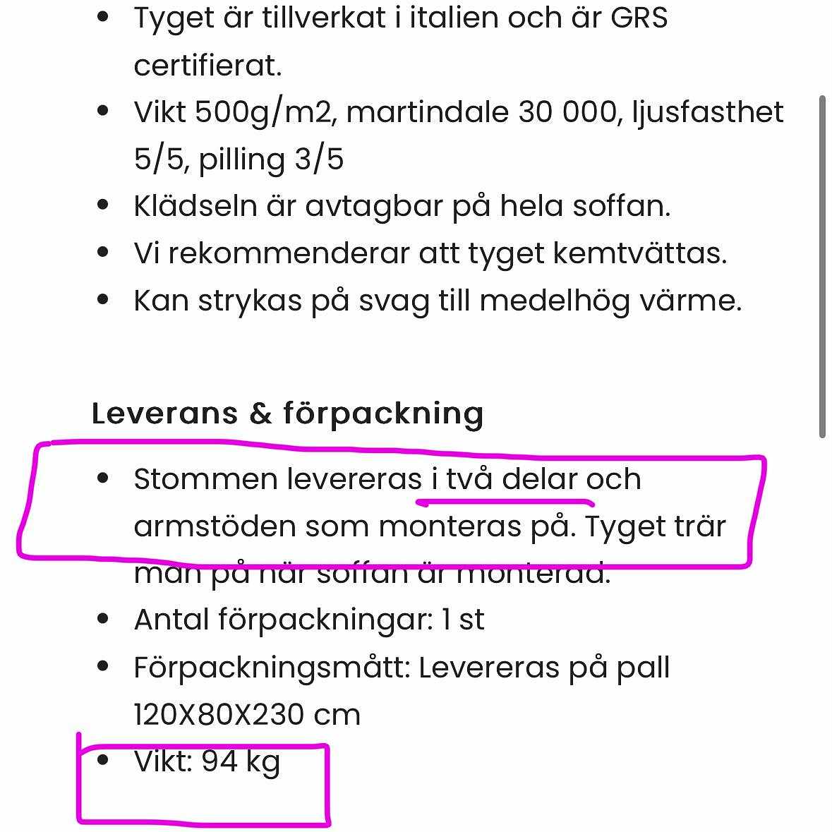 image of Transport av soffa - 