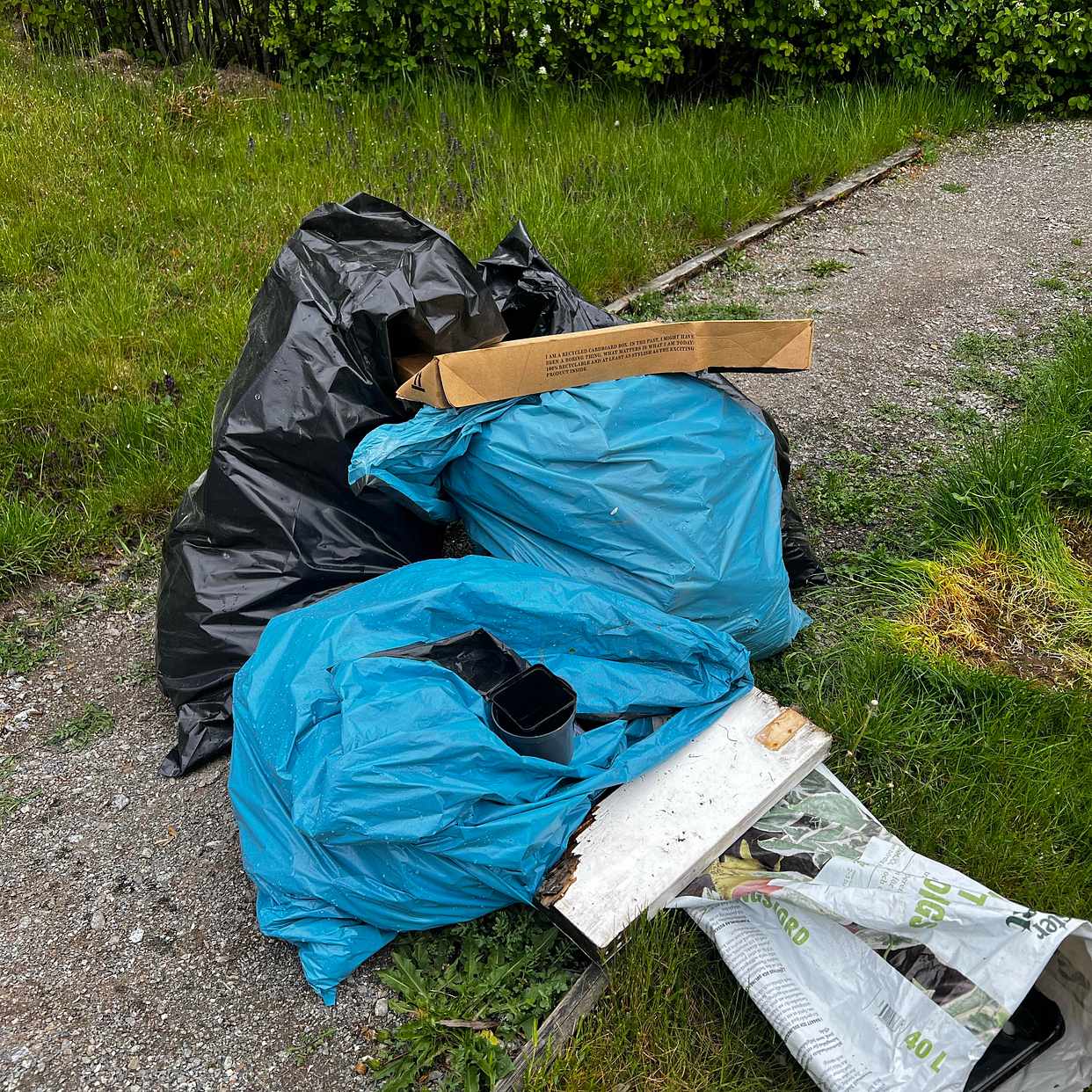 image of Emballage, byggmaterial - Vendelsö